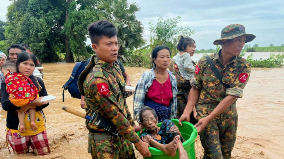 Typhon Yagi: la Birmanie face &agrave; de vastes inondations, le Vietnam nettoie apr&egrave;s le retrait des eaux