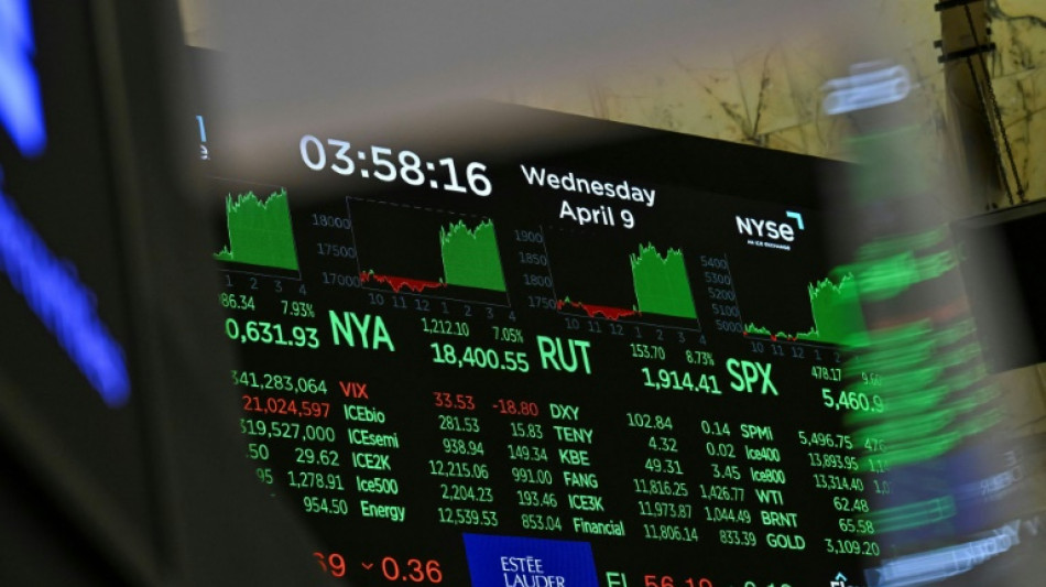 Nach "Pause" im Zollstreit: Börsenkurse steigen weltweit