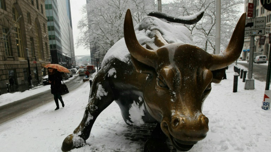 Stocks soar, dollar slumps as markets eye end to US rate hikes