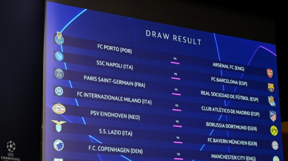 Leipzig-Real Madrid, Inter-Atl&eacute;tico, e Napoli-Barcelona nas oitavas da Champions