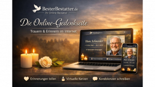 BesterBestatter.de startet neue Online-Gedenkseiten